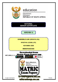IsiNdebele HL P2 Nov 2009 Memo.pdf